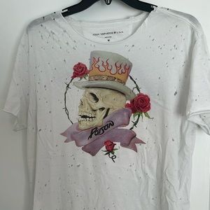 John Varvatos distressed “Poison” T-shirt